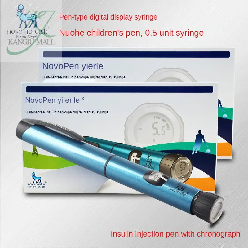 Yierle قلم حقن الأنسولين Nuohe القلم للأطفال السكر في الدم الذاكرة حقن القلم مرض السكري المنزل