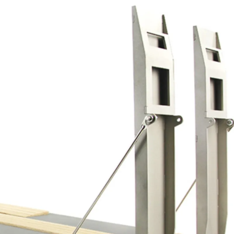 

US Stock Metal Trailer Plate 887.6*190*78MM Spare Parts for LESU Tamiyaya 1/14 RC Truck Model Remote Control Car TH02005