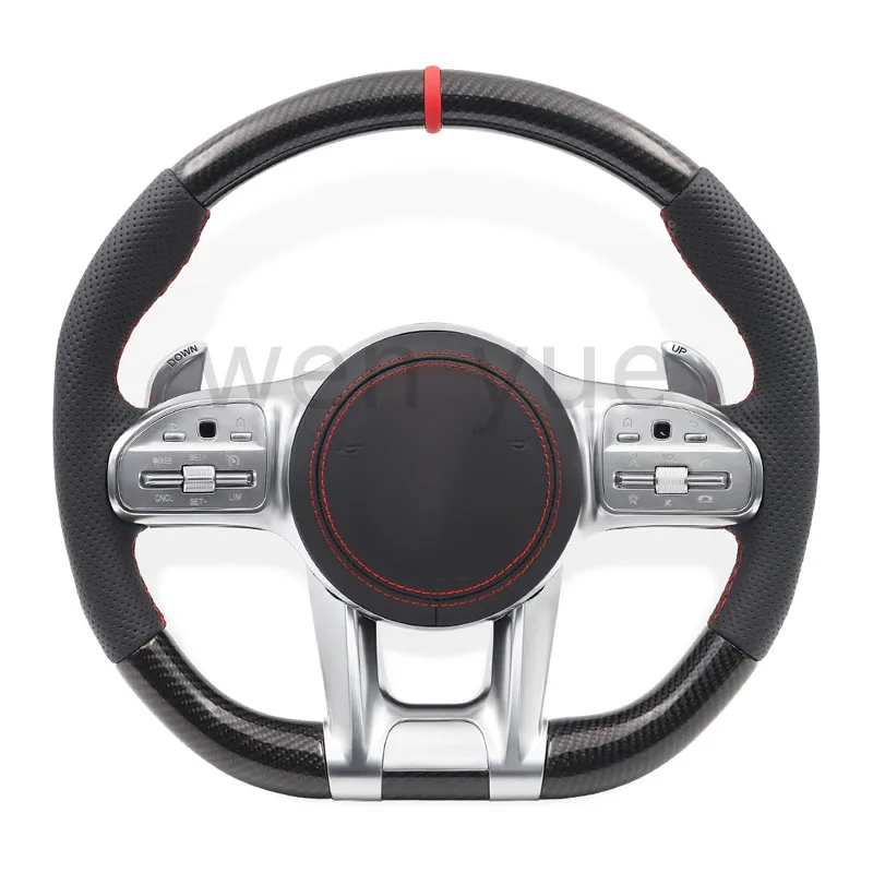 

Carbon Fiber Steering Wheel Accessories for W205 W163 W177 W213 W222 W247 X167 X247 X253 X254 C43 C63 E53 E63 G63 C190 C118