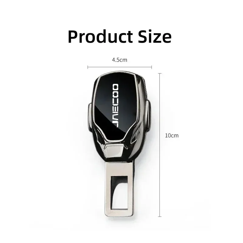 Car Seatbelt Buckle Extender Safety Plug Clip For Chery Tiggo8 Pro Tiggo7 Omoda C5 Jaecoo J7 J8 Seat Belt Lock Interior Accessor