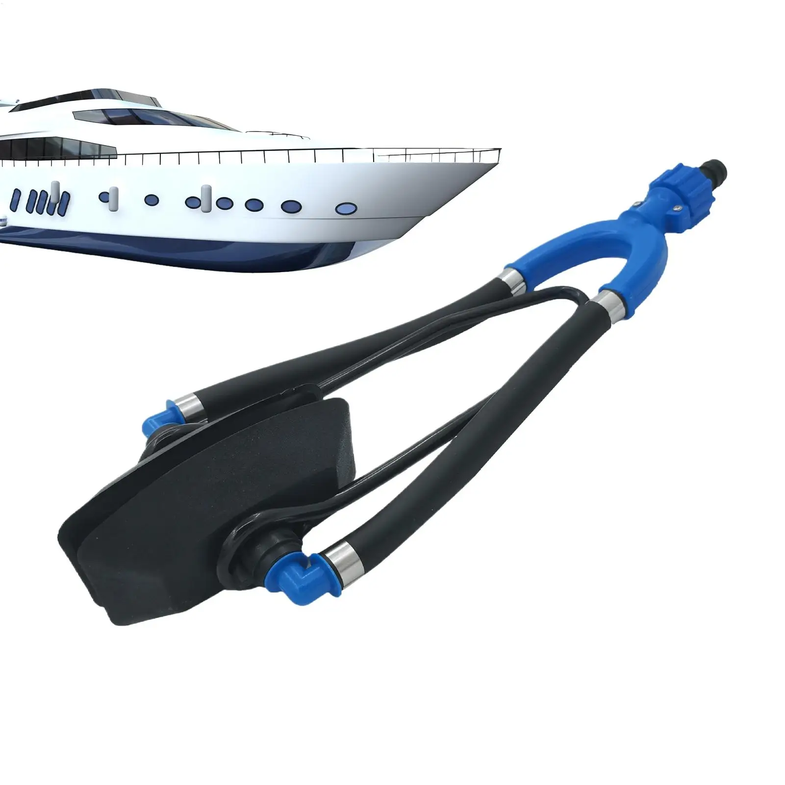 

Муфты для подвесного мотора U-образная съемная промывочная машина для промывки двигателя лодки Ежедневное обслуживание Зимнее хранение Пресноводная морская вода