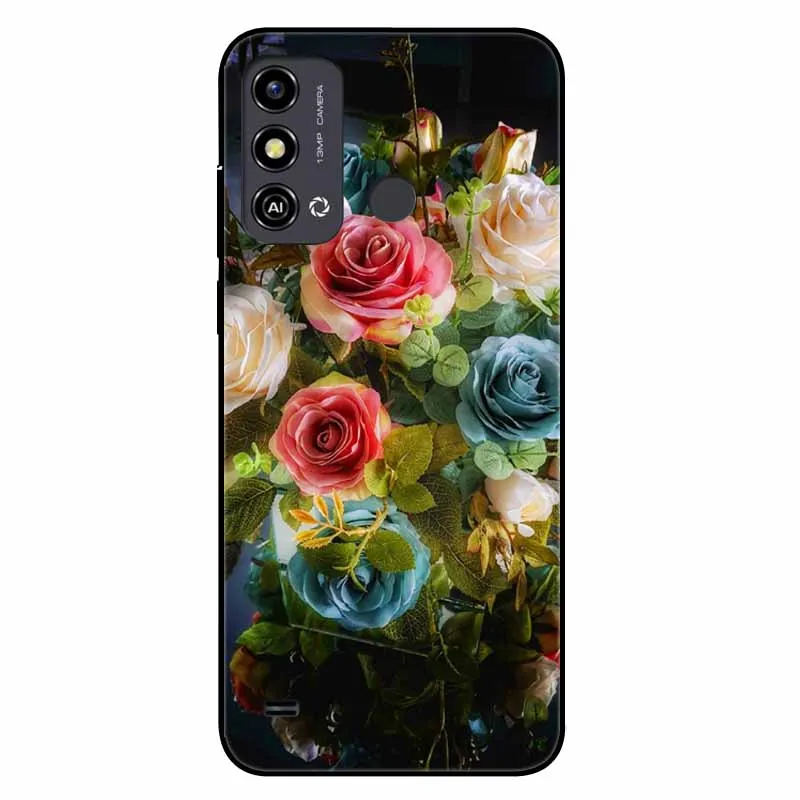 For ZTE Blade A53 Pro / A53Plus Case Fashion Silicone Luxury Animal Soft TPU Bumper for ZTE Blade A53 Plus A53Pro Phone Cover