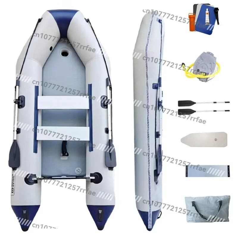 0.9Mm 300cm Thickened Assault Air Cushion Floor Fishing Skiff Luxury Yacht Inflatable Rescue Boat