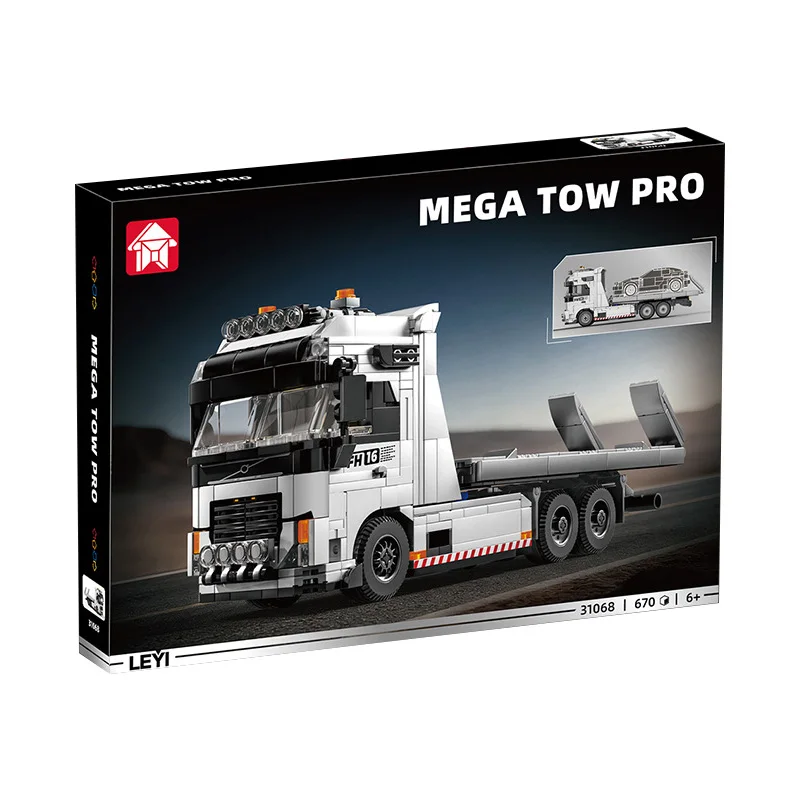 

IN STOCK 31068 MOC Truck Building Blocks Model Sprinter Converted Trailer Bricks Assembling Toys for Boys Christmas Gift Set