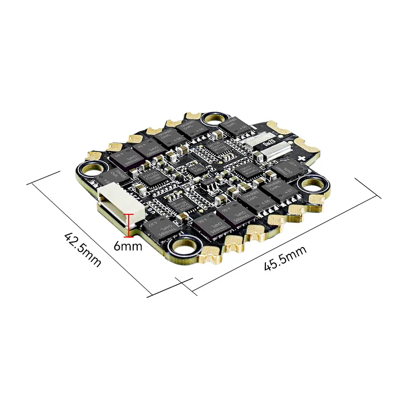 SEQURE E70 G2 4 IN 1 ESC 30.5mm Hole Distance 2-8S 70A 128K ESC for FPV Racing Drone Racing & Freestyle BLHeli_32|AM32 Firmware