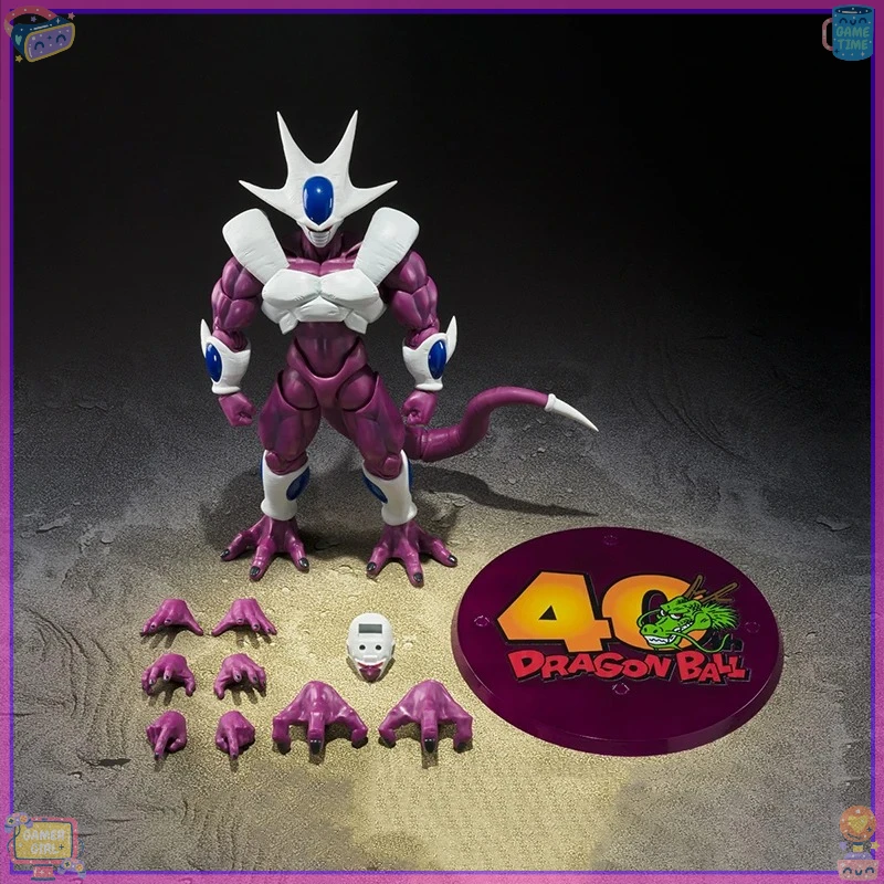 Bandai Original genuino en Shock SHF DRAGON BALL COOLER FINAL FORM 40 aniversario figura modelo colección juguete para regalo