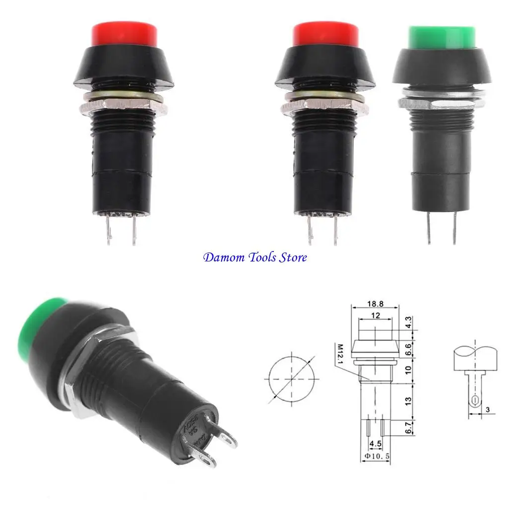 

57BE 5 PCS DS-11A Мгновенный находной кноп
