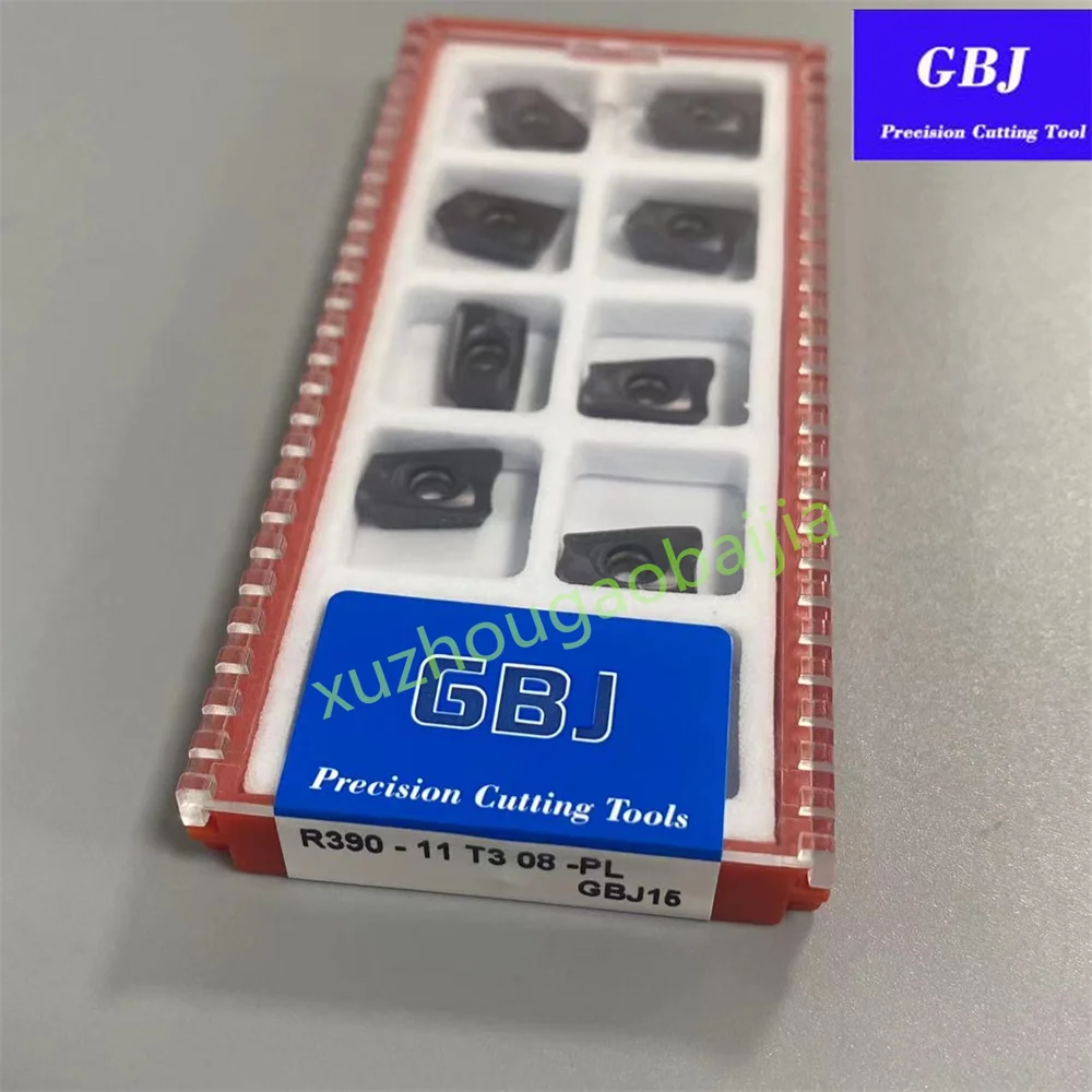Imagem -06 - Gbj-cnc R39011 t3 08 pl Gbj15 Carboneto de Trituração Inserção Usinagem Aço Inoxidável Duro Hrc2550