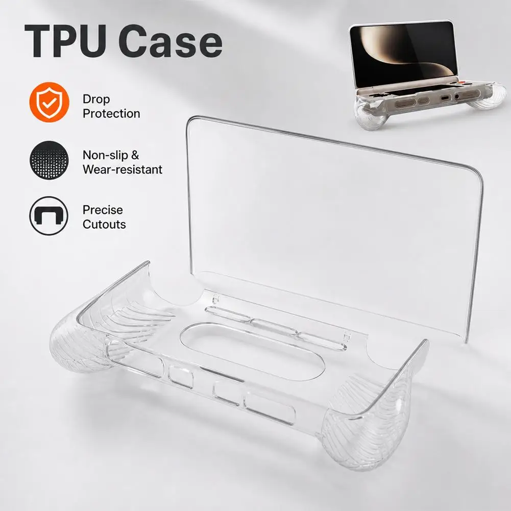 Étui de protection en TPU pour AYN Thor 2 en 1, conception antidérapante, expérience de maniement améliorée, dédié aux consoles de jeux portables