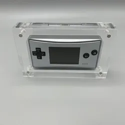 High transparency acrylic magnetic cover console storage box for Game Boy MICRO GBM