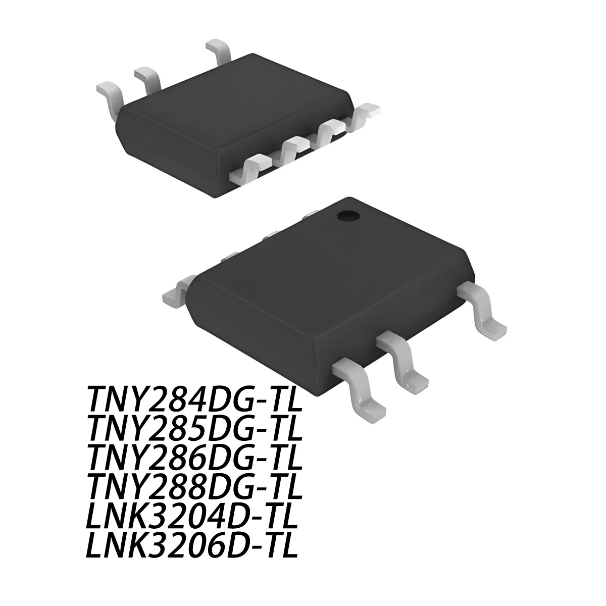 10PCS 7PIN SO-8C TNY284/TNY285DG-TL TNY286DG-TL TNY288DG-TL LNK3204D-TL LNK3206D-TL Off-line flyback switch IC chip NEW original