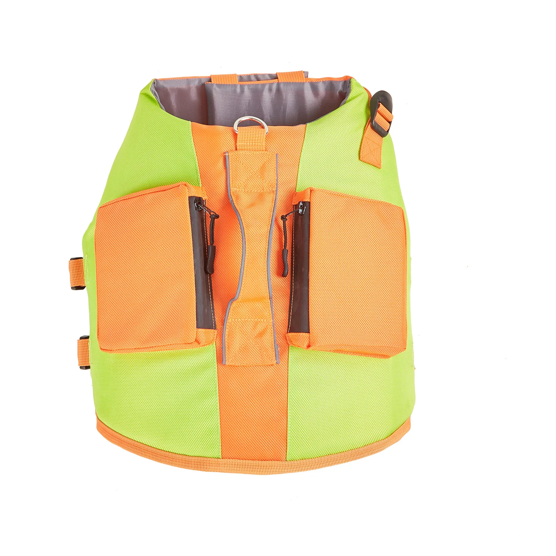 Pet Life jacket Dual Pocket Reflective Swimwear Dog Schnauzer Fadou Large Dog Life Vest High Buoyancy Swimwear