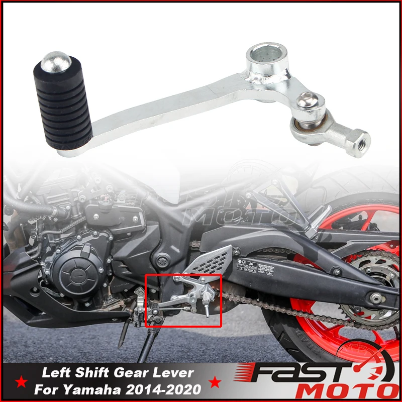 

Левая педаль переключения передач, подножка мотоцикла, рычаг переключения передач для Yamaha MT03 MT25 YZF R3 R25 MT-03 MT-25 YZFR25 YZFR3 2014-2020