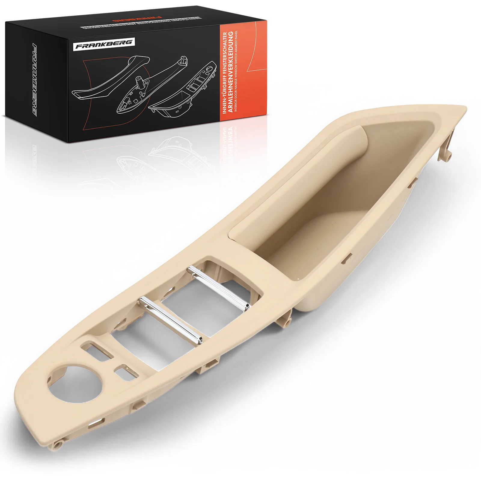 Frankberg 1x Türgriff Innenausstattung Vorne Links für BMW 5er F10 523i 525d 528i 51417225879