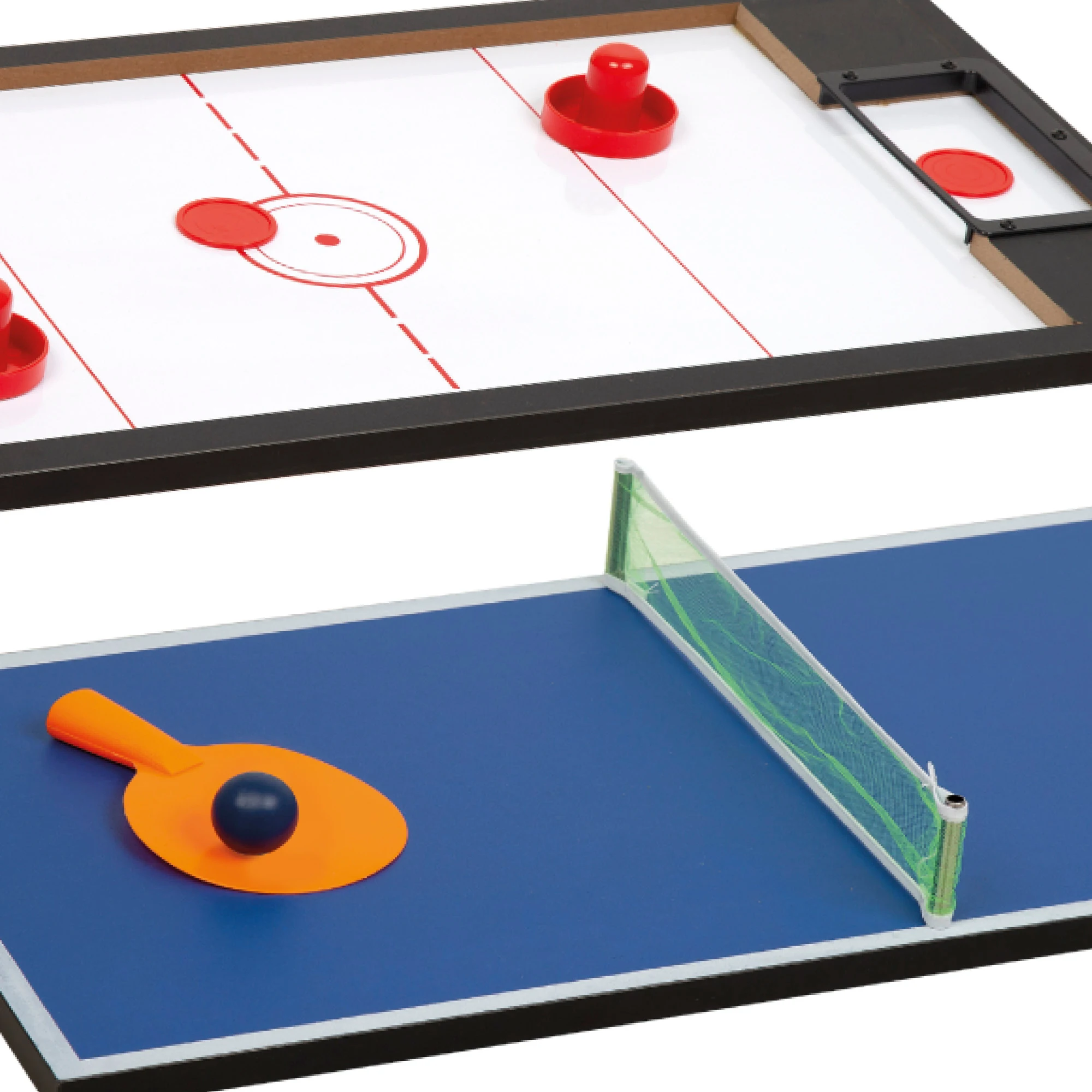 CB Games 4-in-1 multi-game table for kids, table tennis, hockey, soccer, board game, children's toy, family Games, from 6 years old, children Christmas gifts image 6