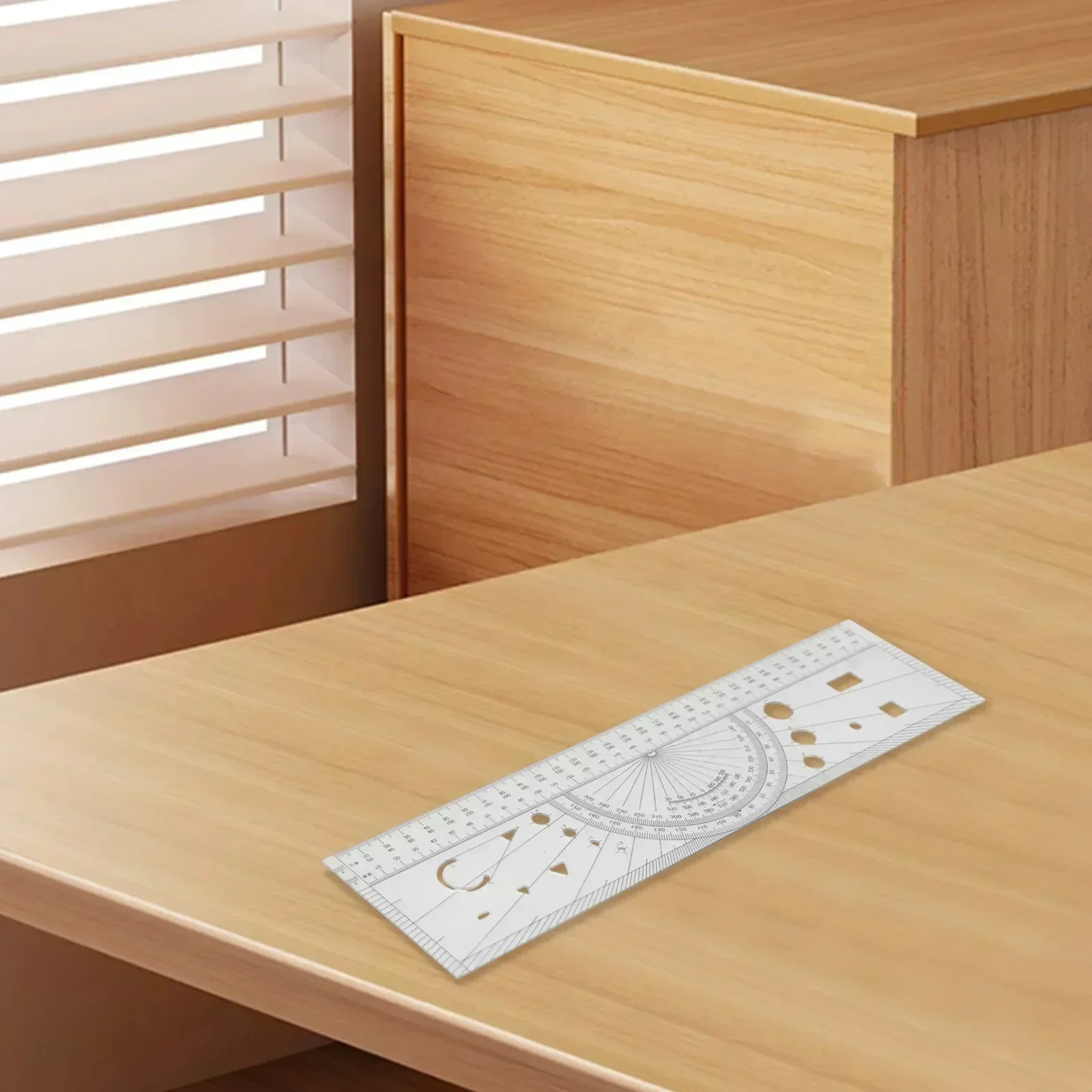 

Линейка гражданской авиации Авиационная навигационная линейка Высококачественный пластик подходит для измерений Векторная линейка Дизайн для пилотов