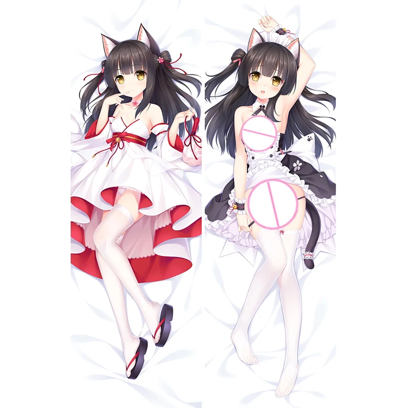 

Anime Pillow Cover Dakimakura Temperament Girl Fairy Double-Sided Print Life-Size Body Pillows Cover Adult Case Bedding Gifts