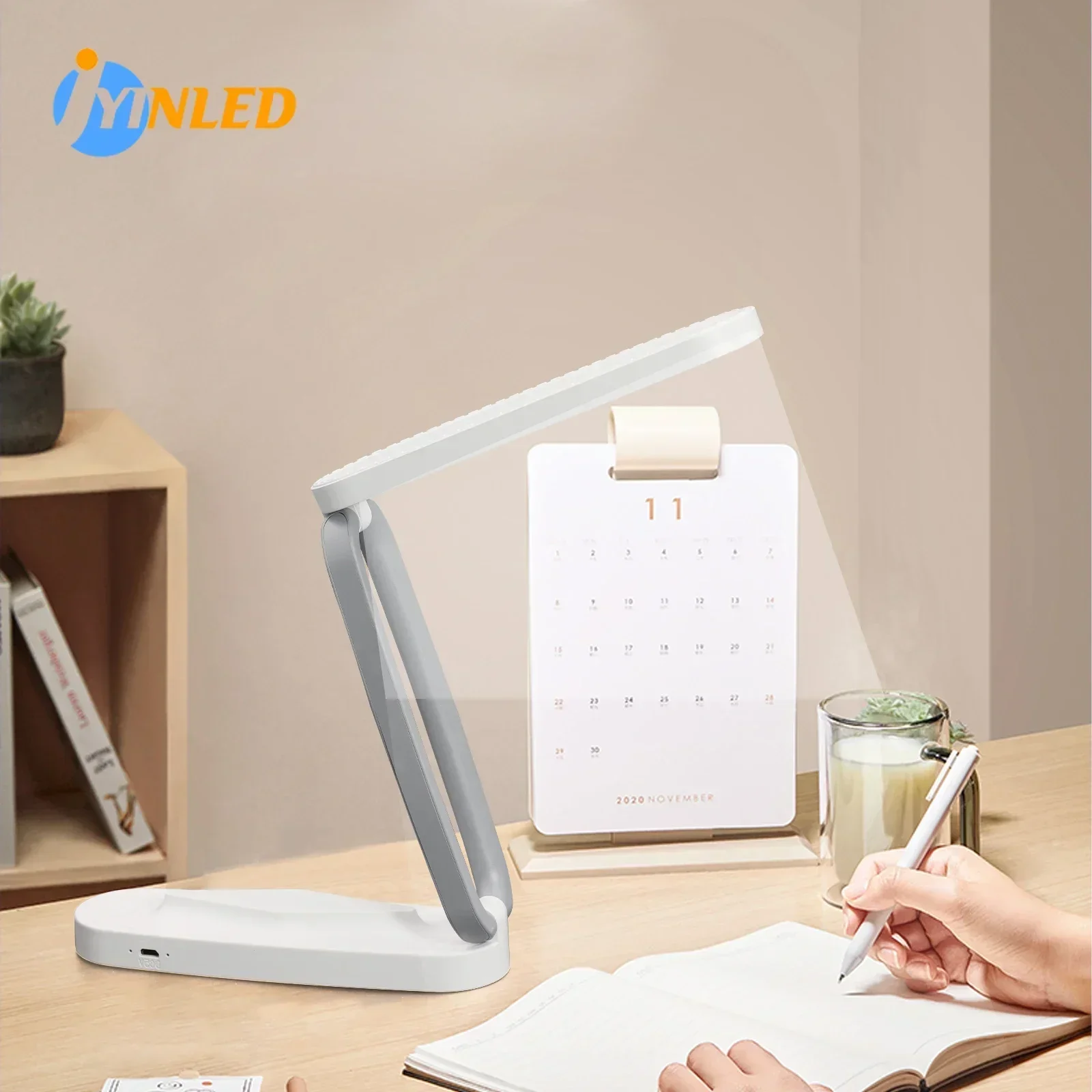 Aluminium Folding Desk Lamp High Quality Desk Light No Blue-Ray Eye Protection Led USB Charging Reading Light Small Table Lamp