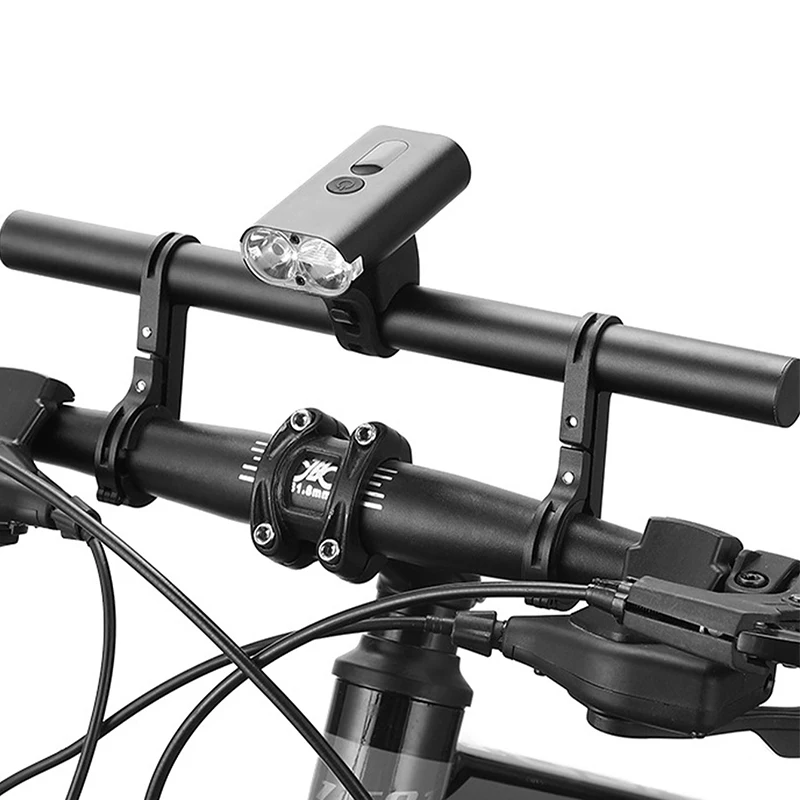 20/30cm Auminium Bicycle Handlebar Extended Bracket Bike Headlight Mount Bar Computer Holder Lamp Support Rack Alloy Fiber Stand