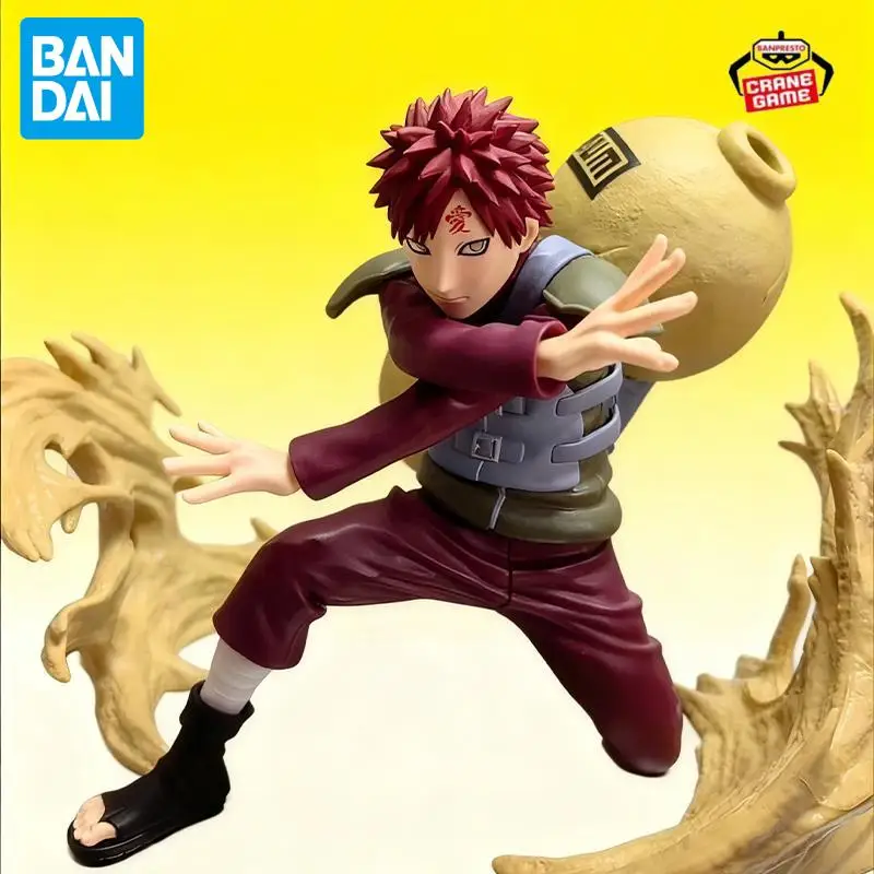 ฟิกเกอร์การ์ตูนนารูโตะ กาอาระ ของแท้จาก Bandai ของสะสม โมเดลแอคชั่น ตุ๊กตาการ์ตูน ของเล่นตั้งโต๊ะ ของตกแต่งพีวีซี ของขวัญเทศกาล