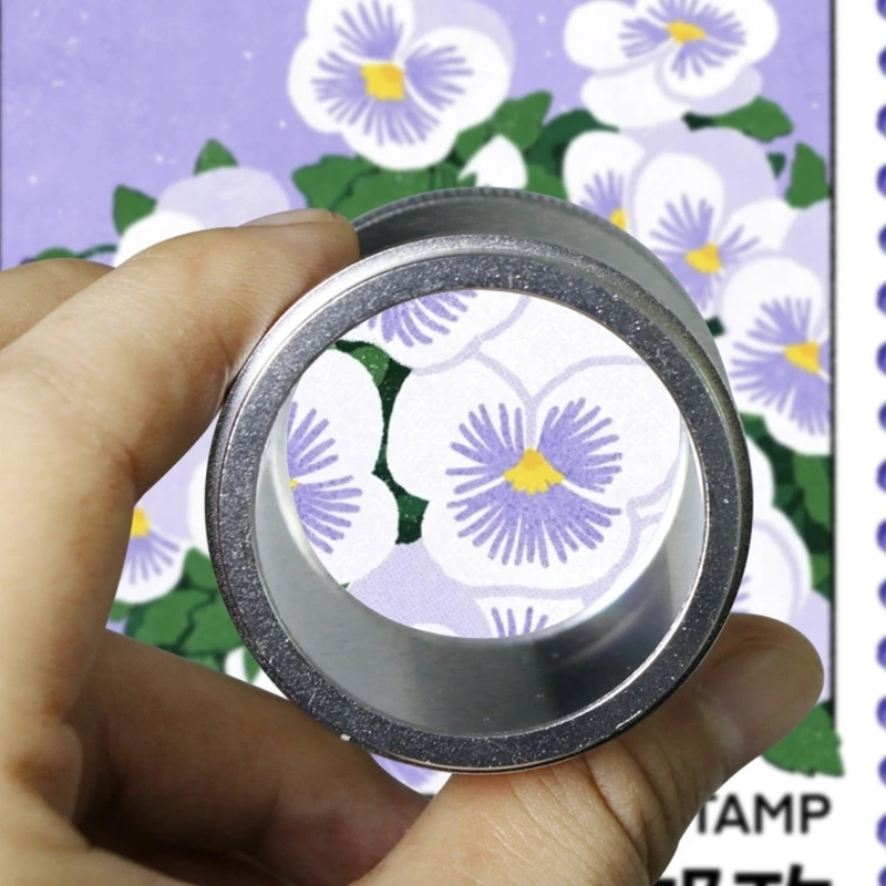 Handheld 20X Glass with Contoured Cylindrical Grip for Jewelry, Antiques, Proofreading, Collectibles, and M4YD