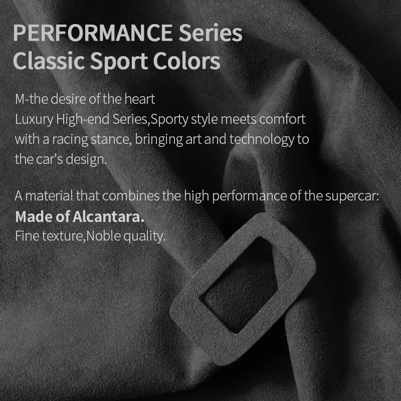 For BMW 5 Series G30 G38 6GT Car Trunk Button Decorative Trim Frame Sticker Interior Custo Tuning Accessories Made of Alcantara view 3