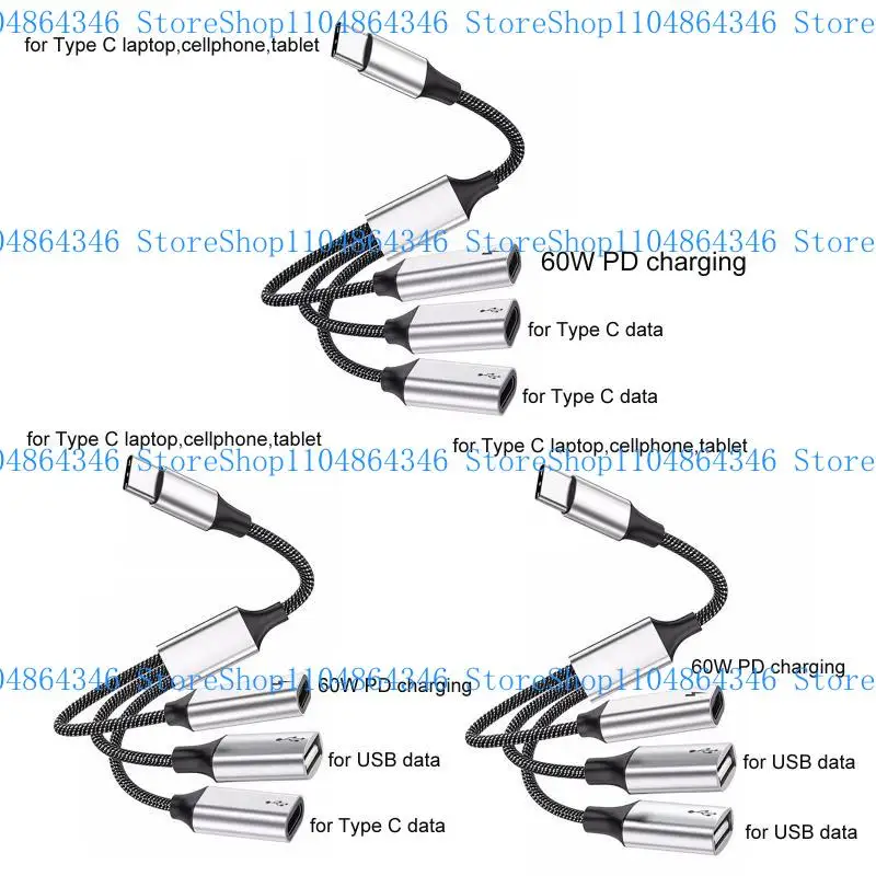 5ASD USB C Splitter Hub