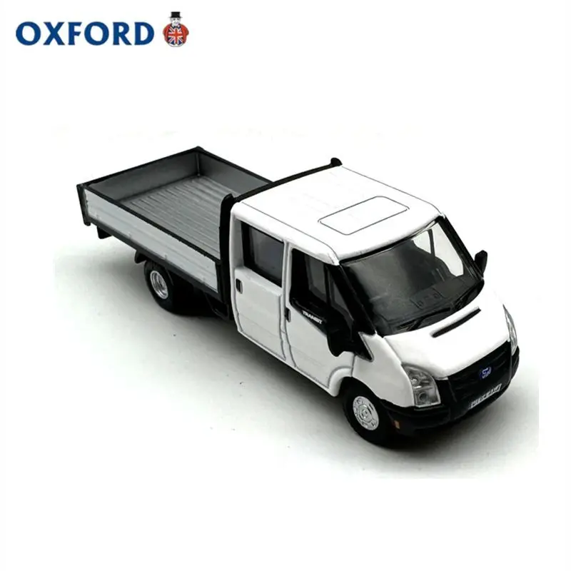 OXFORD 1:76 Transit Truck da trasporto Auto in lega Fonde sotto pressione e veicoli giocattolo Modello di auto Modello in scala in miniatura per bambini