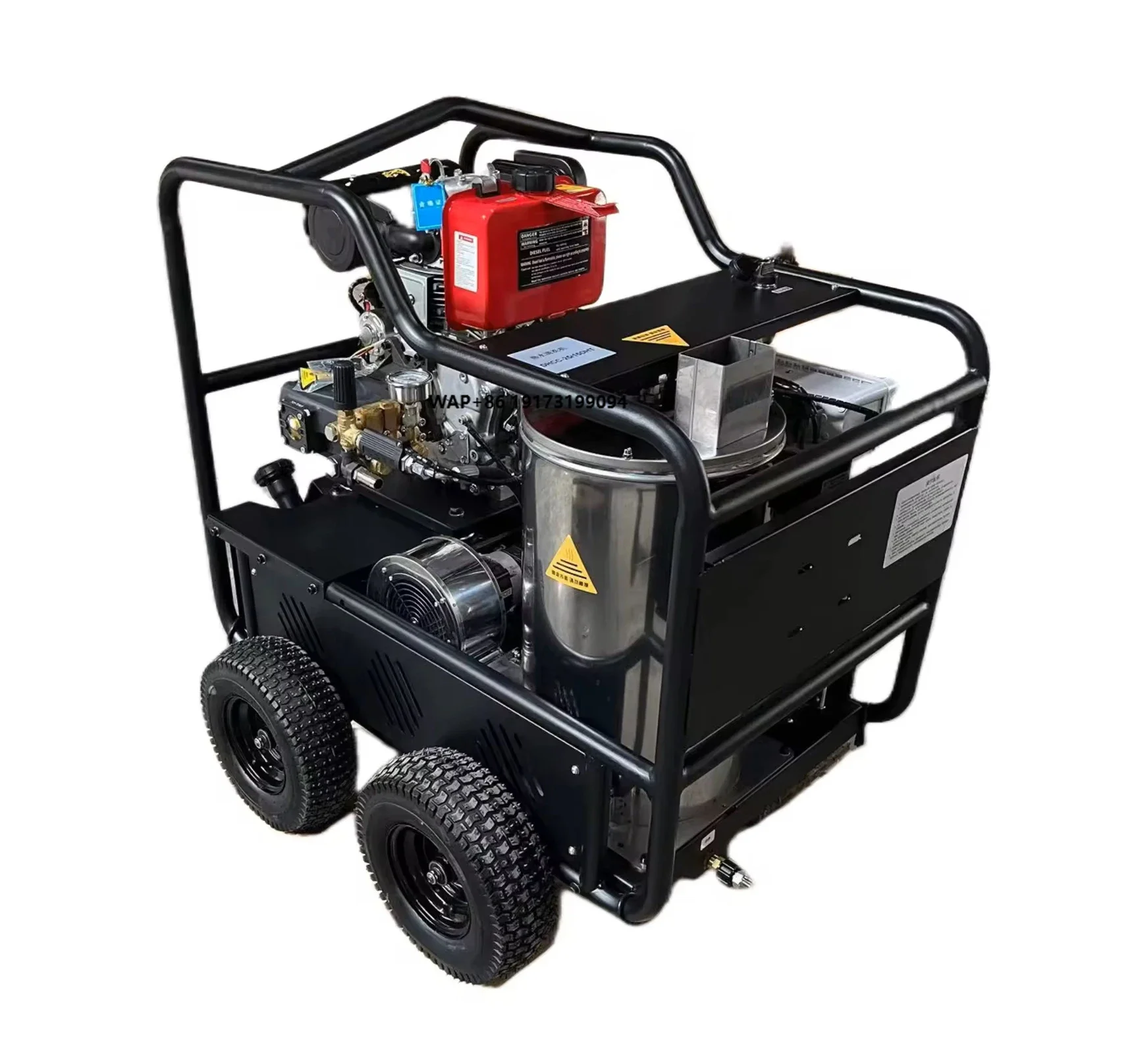 

New Engine Heating 13HP 3600Psi Hot Water Steam Pressure High Pressure Washer Jet Cleaning Machine Core Pump 1 Year