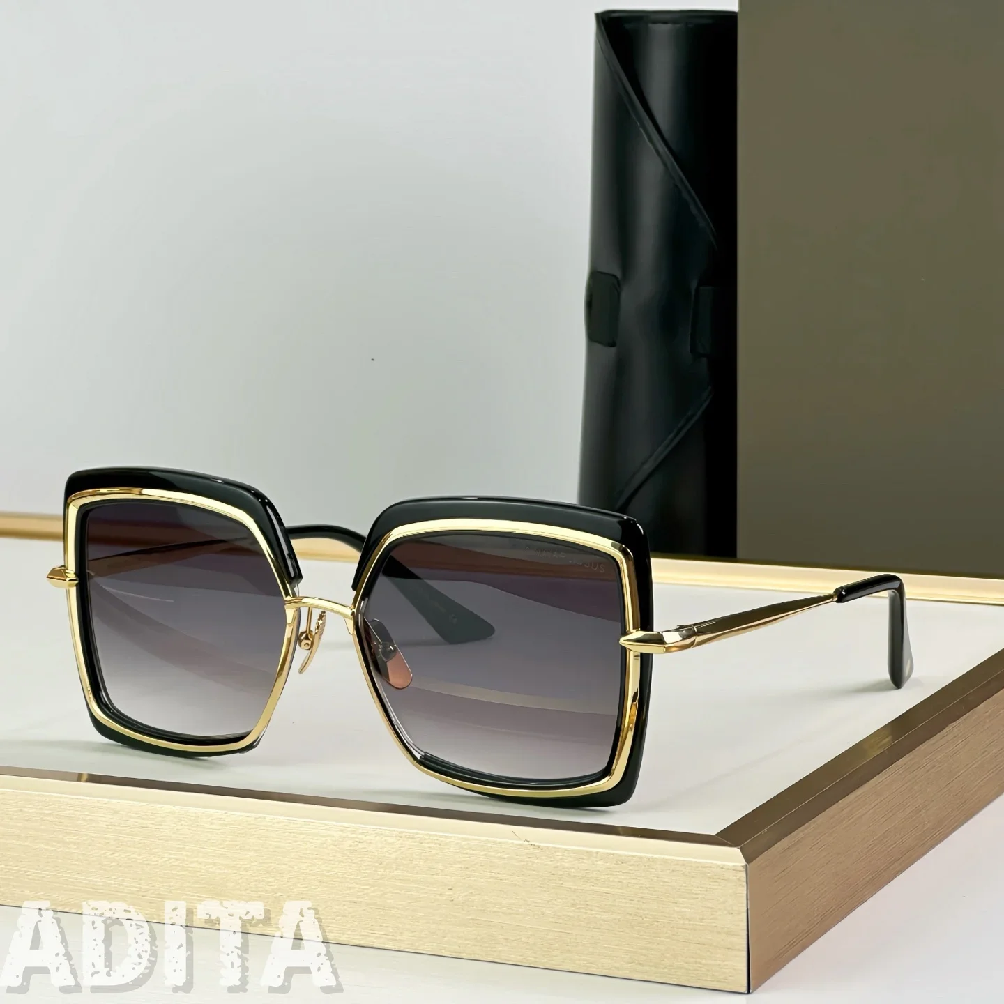 

DT NARCISSUS DT503 Top Quality Sunglasses For Men Classic Women Luxury Brand Designer Fashion Sun Glasses UV400 With Box