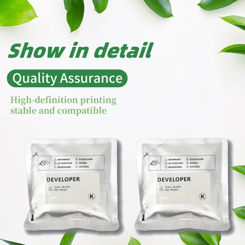 210 กรัม/ชิ้นผู้พัฒนาผงหมึกเหล็กสําหรับ Ricoh Aficio MP C3004 C3504 C4504 C5504 C6004 MPC 3004 3504 4504 5504 6004 เครื่องถ่ายเอกสารกลอง