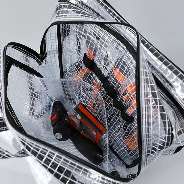 Borsa per attrezzi Zaino per attrezzi antistatico impermeabile in PVC per elettricista