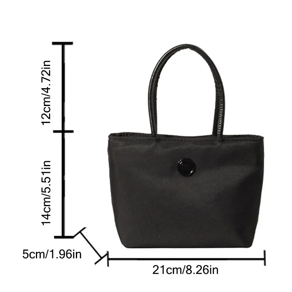 Multicolor Tote Bag Gift Nylon High-capacity Single Shoulder Bags Waterproof Solid Color HandHold Bag Shopping Commuting Bag