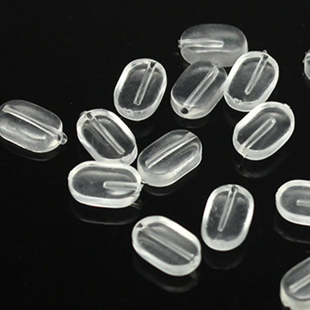 

20 Pairs Nose Bracket Glasses Cushion Soft Frame Pad Supplies Eyeglass Pads Anti Slip