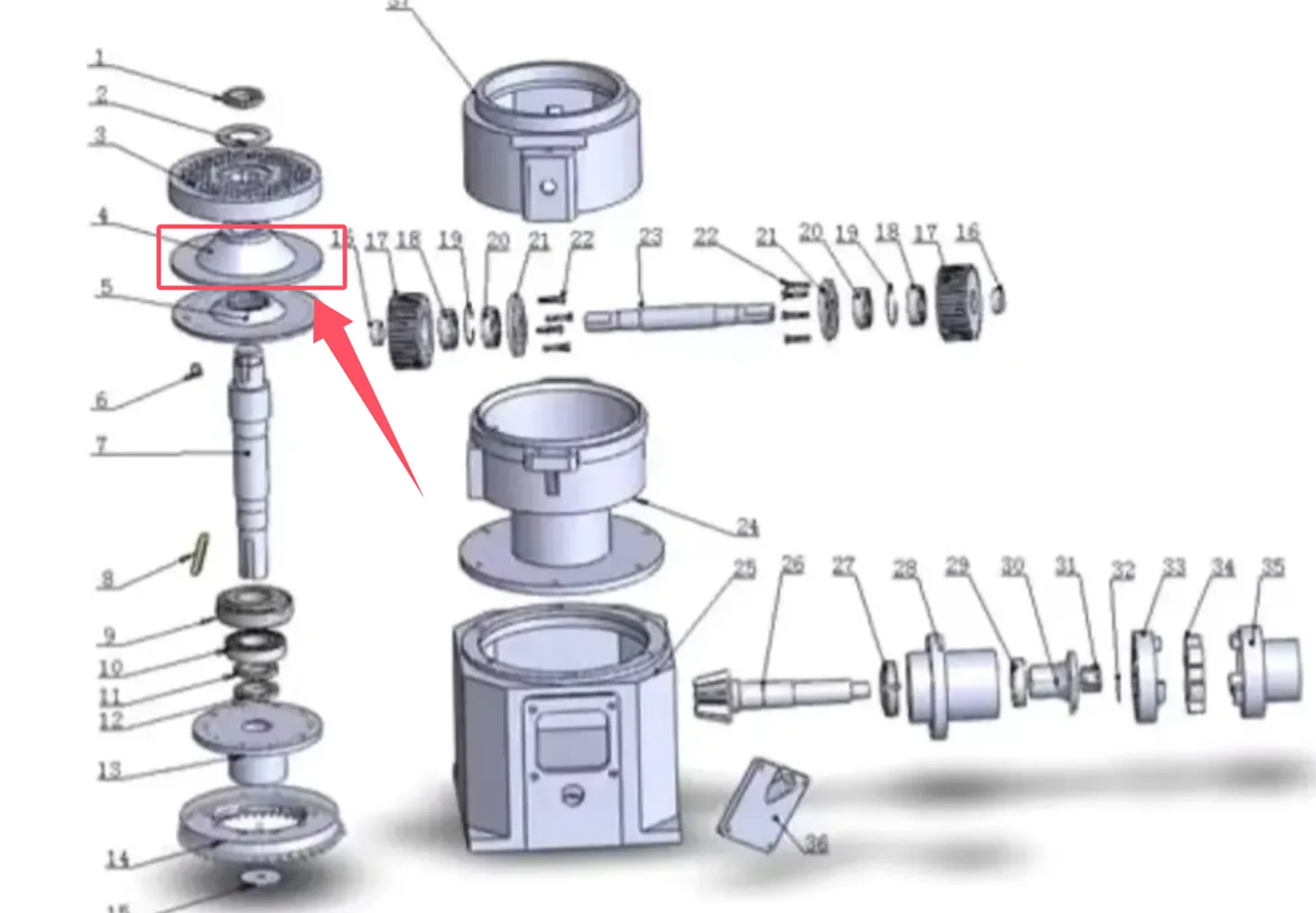 Pellet machine, accessory No. 4. For pellet machine model 210. Delivery to UAE.