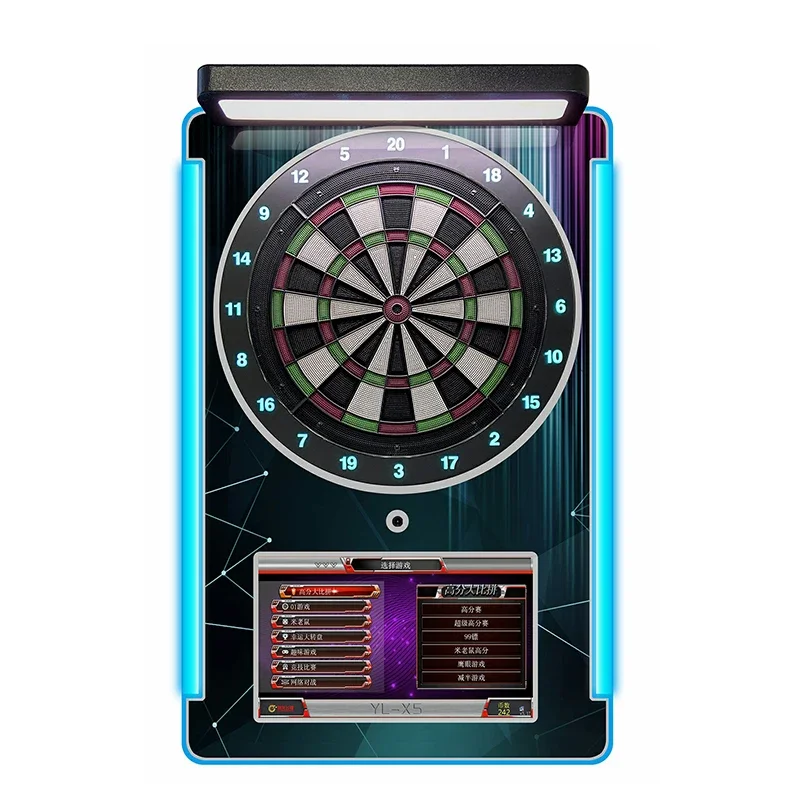 Electronic scoring dart machine Household soft dart wall-mounted intelligent target disc