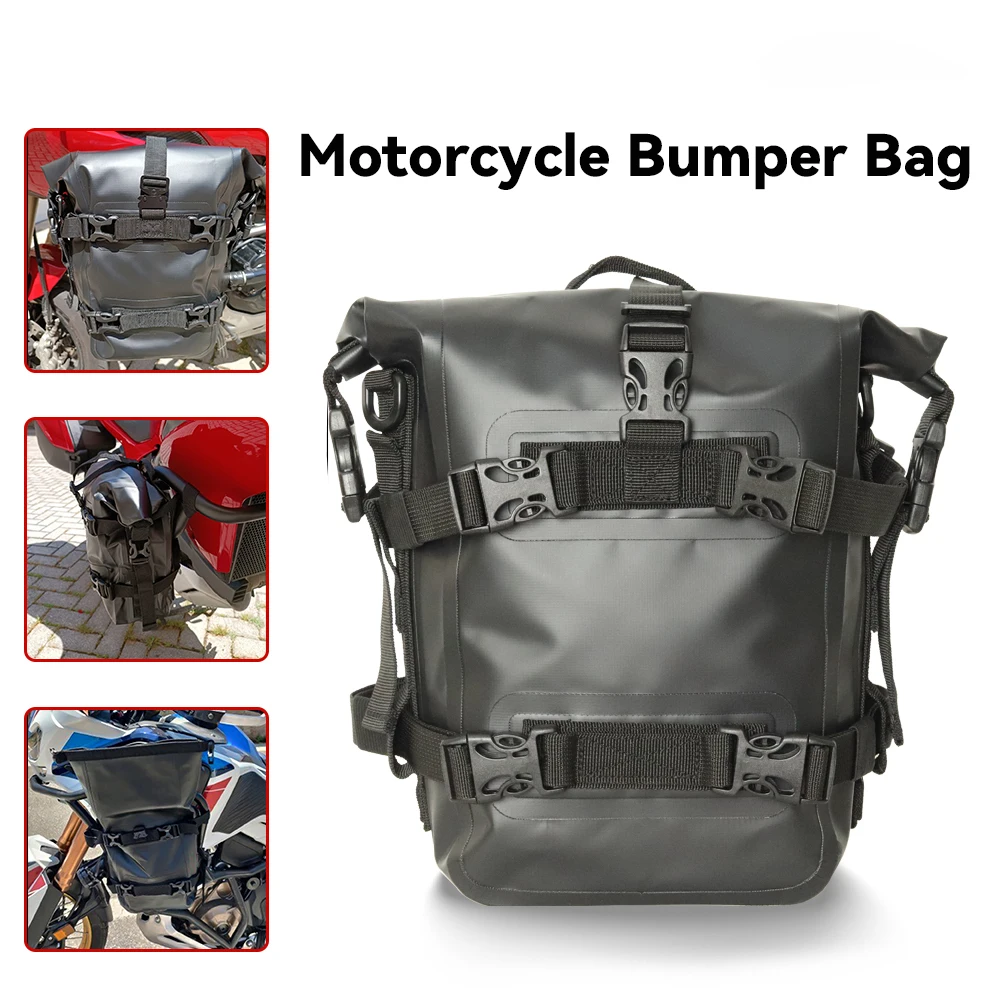 オートバイバンパークラッシュバーバッグドライバッグ防水バイク - Motorcycle Crash Bar Waterproof Dry Bag のレビューと価格