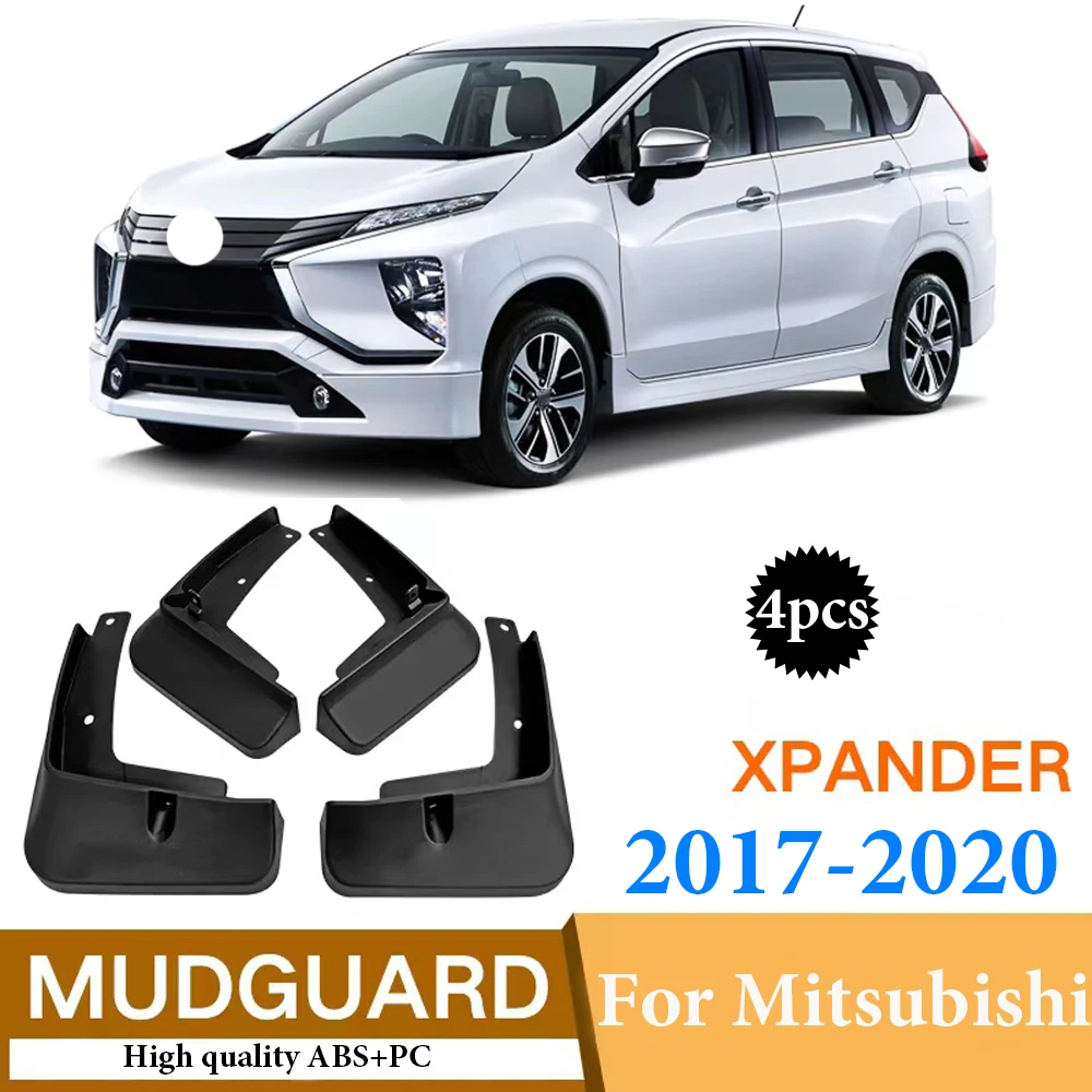 

New upgrade Car Mudflaps For Mitsubishi Xpander 2017-2020 Mudguard Fender Mud Flap Guard Splash Car Accessories 4pcs