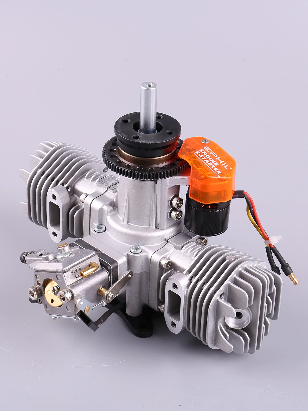 EPHIL Power X-40cc-T Pro Model Aircraft Gasoline Engine Electric Starter Twin Cylinder Two Stroke