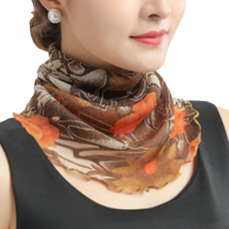 Chic Women's Chiffon Scarf, Gift for Her