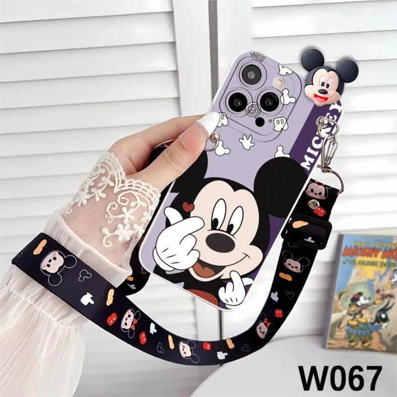 Disney Mickey Minnie Children Phone case For Samsung Galaxy A37 A50 A51 A52 A53 A54 A55 A56 A57 A71 A73 A81 A91 Protective Cover view 5