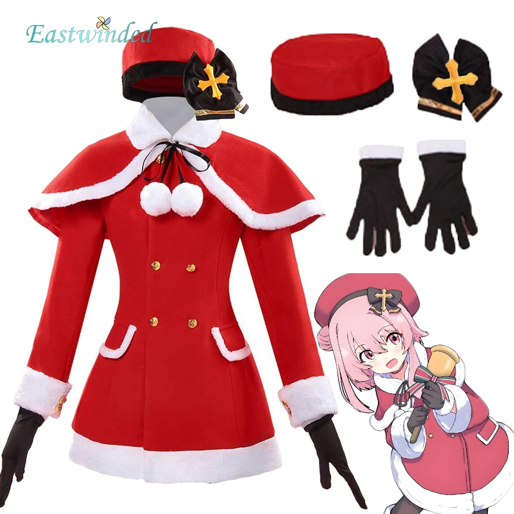 

Игра Синий Косплей Архив Серина Красное Рождественское Платье Накидка Шляпа Комплект Одежды Женская Униформа Костюм Хэллоуин Карнавальные Вечерние Костюмы