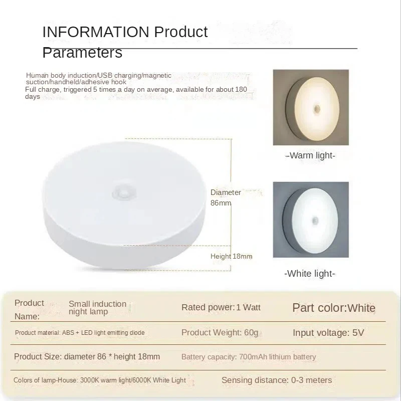 Đèn LED Cơ Thể Con Người Cảm Ứng Sạc Hộ Gia Đình Tự Động Tháo Máy GIỌNG NÓI-Kiểm Soát Ánh Sáng Điều Khiển Đèn Đèn Ngủ