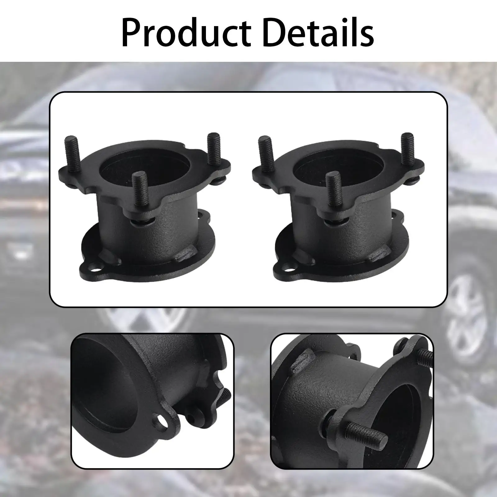 Kit de elevação de nivelamento frontal de 3 polegadas para acessórios Chevrolet 2002-2009