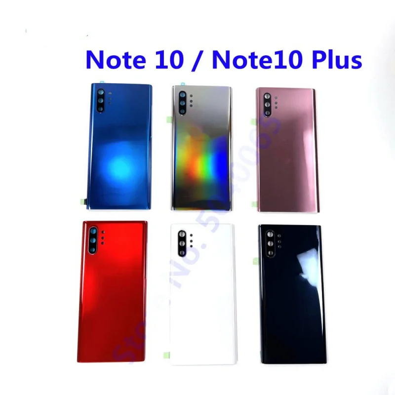 

Back Battery Cover For Samsung Galaxy Note 10 N970 Note10 Plus Lite N975F Back Battery Case Housing cover Adhesive Sticker