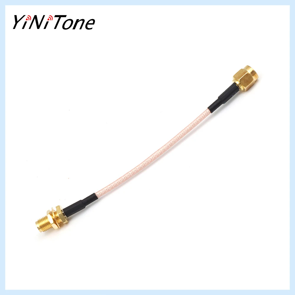 

Radio Antenna RG316 Cable SMA Female to SMA Male Connector Crimp RF Coaxial Jumper Pigtail Cable