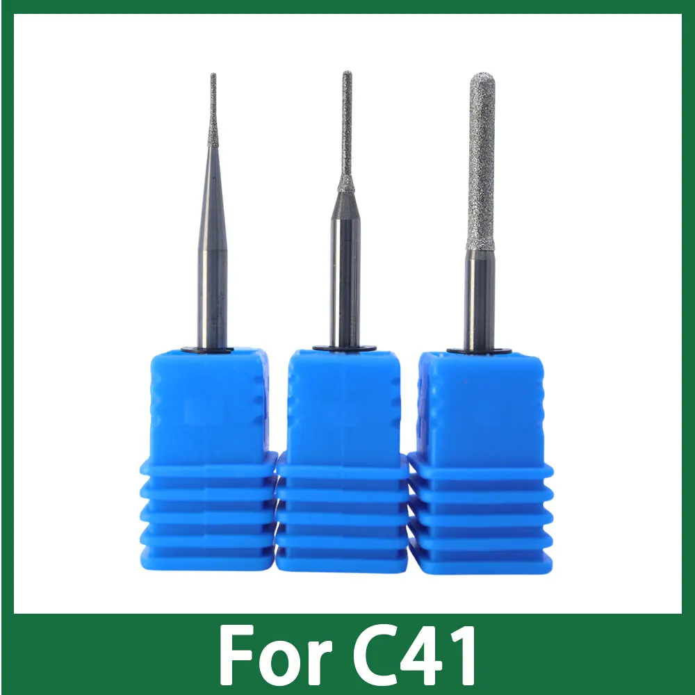 

CADCAM Diamond Grinder Compatible with Upcera/Cradle C41 for Milling Glass Ceramic, Composite