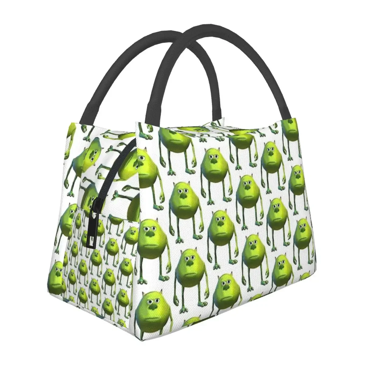 

Bruh Mike Sully Face Swap Meme Сумки для обеда Изолированная коробка для бенто Сумка для обеда Сумки для пикника Сумка-холодильник для женщин и детей Путешествия