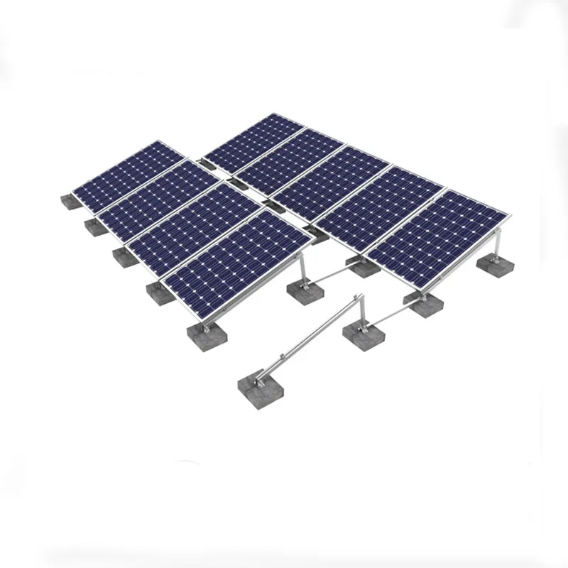 

Jchx High Quality Aluminum Mounting System Solar Panel Mounting Flat Top Bracket Solar Panel