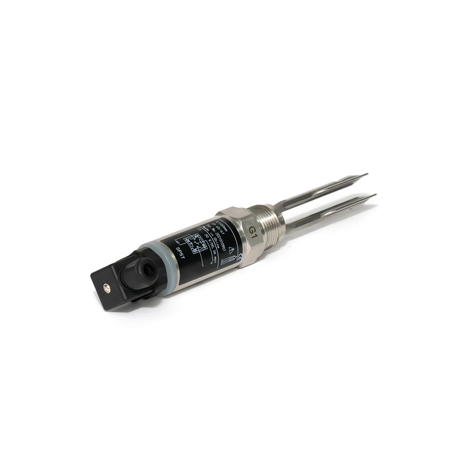 APX503 Miniature Four-Wire Piezoelectric 316L Stainless Steel Tuning Fork Switch 0.25 Accuracy Liquid Level Measurement DC24V